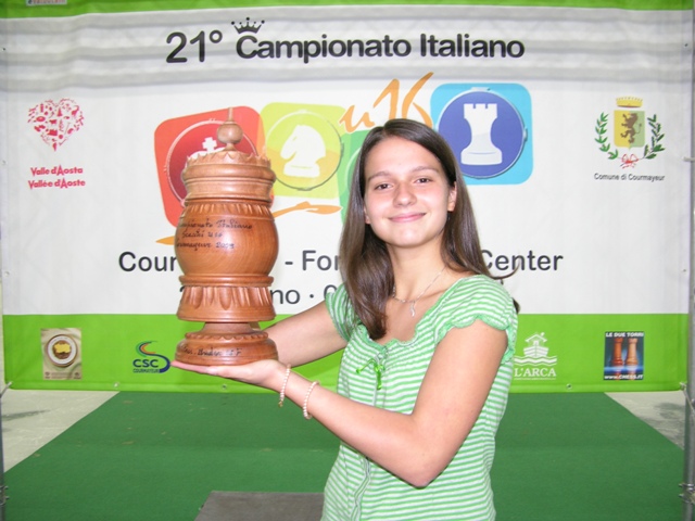 Rosa Maria Casolino, Campionessa Italiana U16